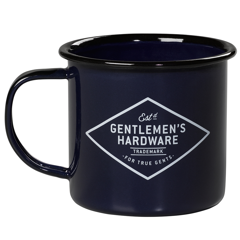 Enamel mug The Adventure blue