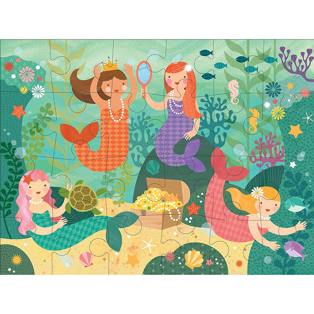 Floor Puzzle Mermaid Friends