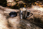 Mugg Happy Camper Silver