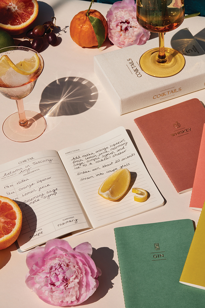 Notebook Set Cocktails