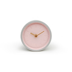 Pink Concrete Clock