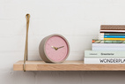 Pink Concrete Clock