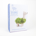 Planter Llama with seeds