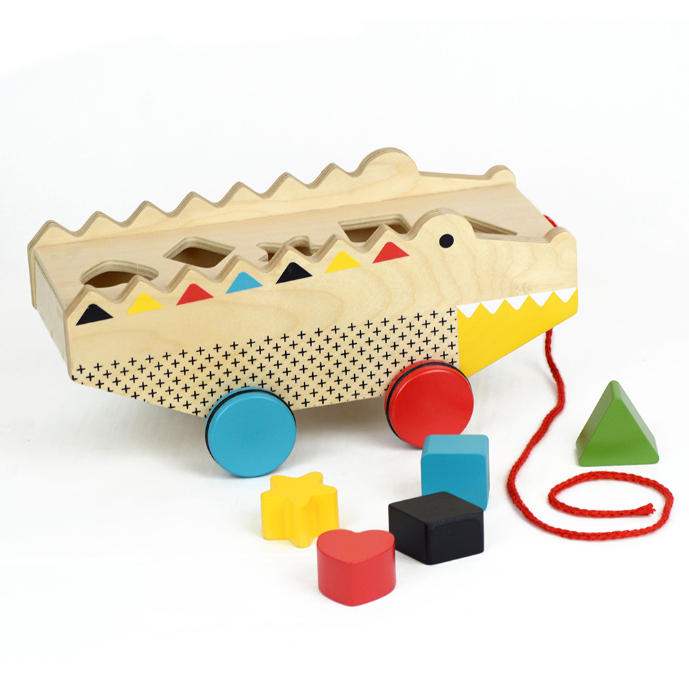 Sorter & Pull Toy Alligator