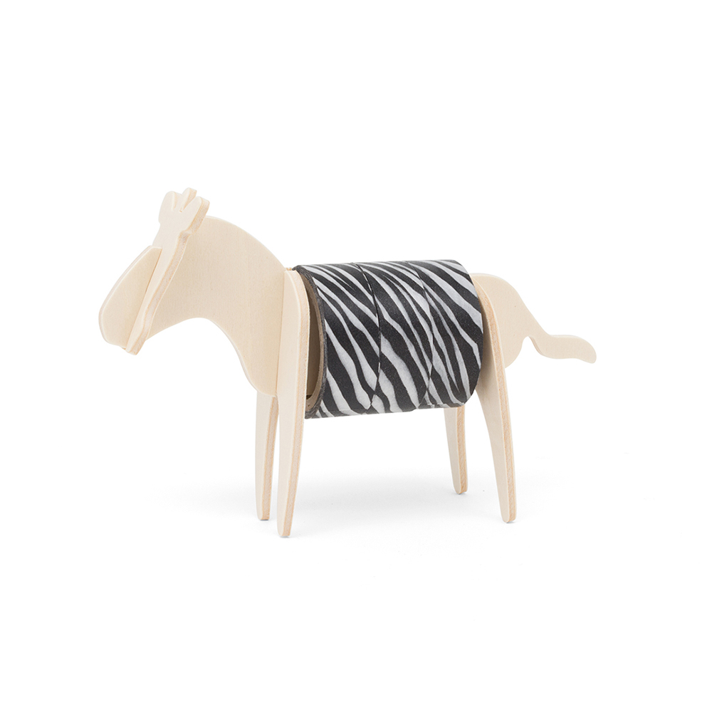 Tejphållare Zebra