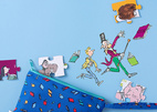 *Dubbelsidigt pussel i påse Roald Dahl