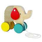 Wooden Pull Toy Elephant