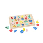 Wooden Puzzle Numbers & Shapes