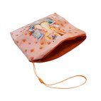 Makeup pouch velvet 20x15x3