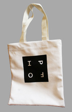 Tote bag in velour