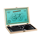 Bicycle Tool Kit in Wood Box