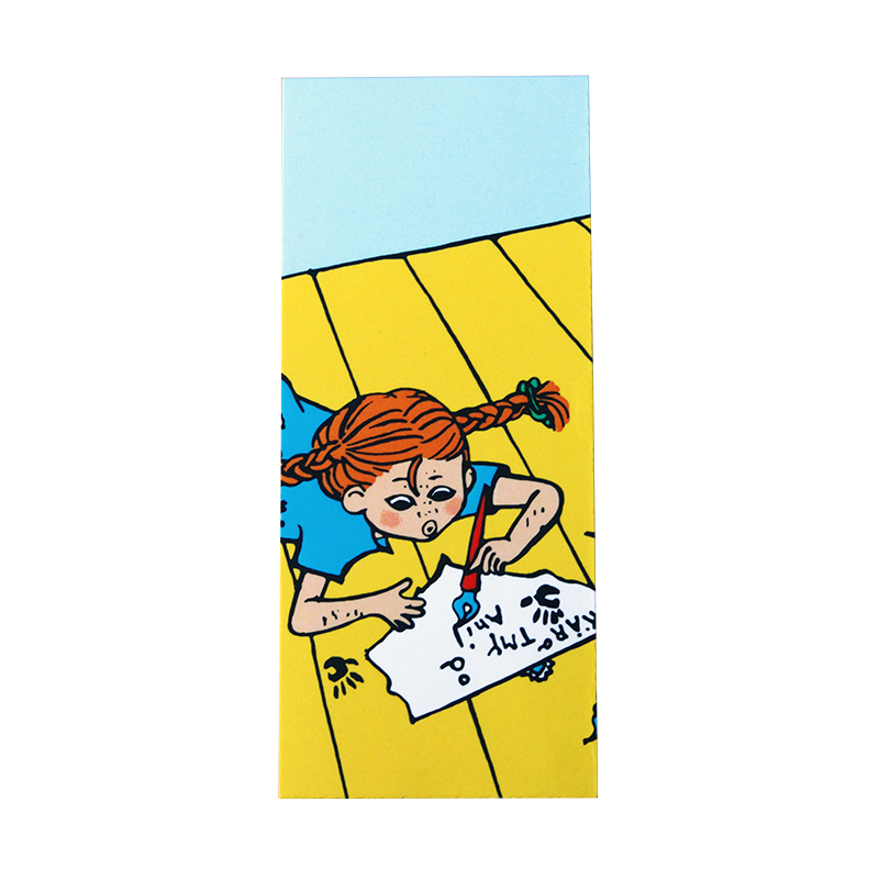 Bookmark Pippi Skriver