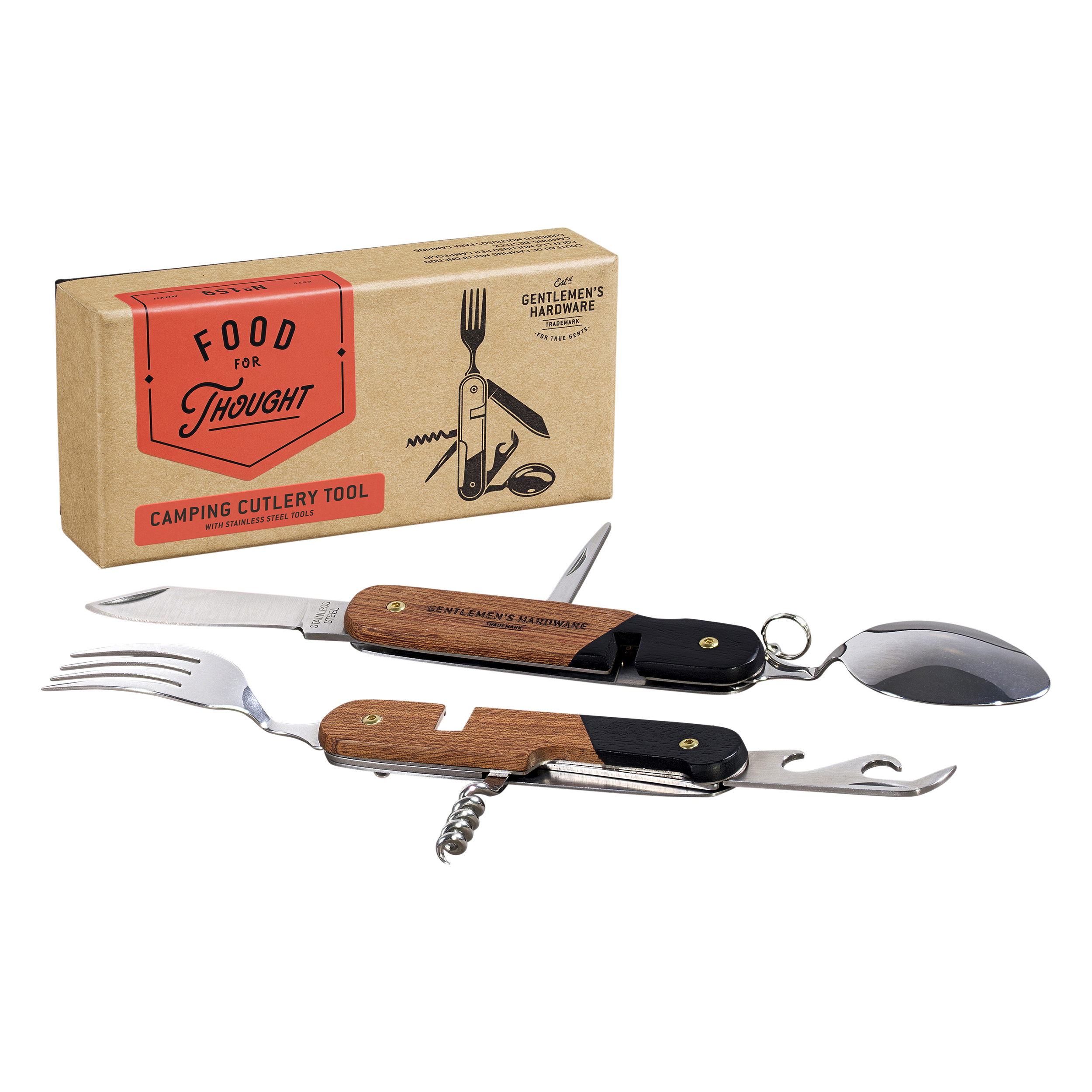 Camping Cutlery Tool Wood