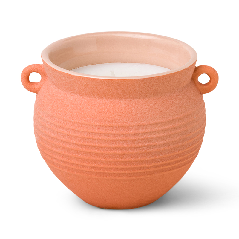 Candle Santorini Terracotta