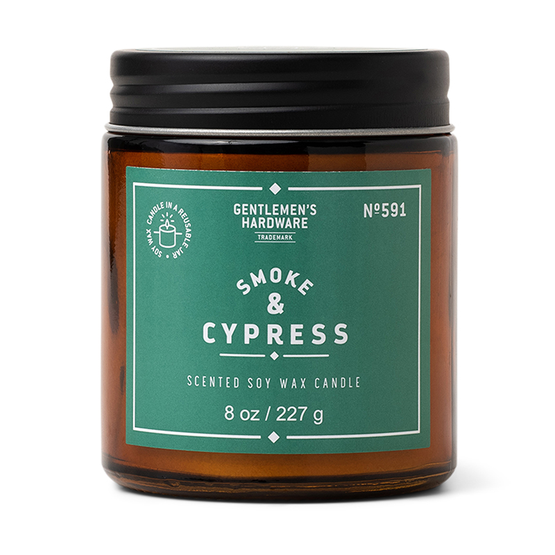 Candle Smoke & Cypress 8oz