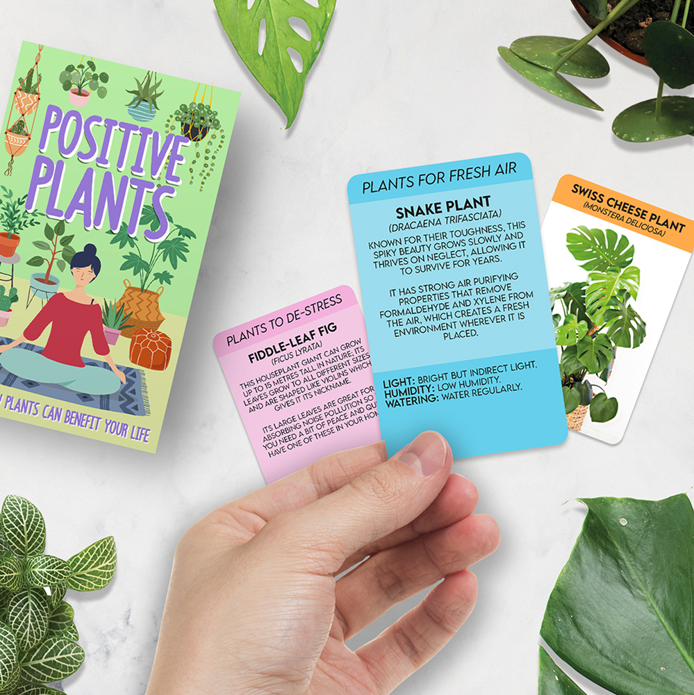 Cards Positive Plants