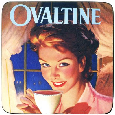 Glasunderlägg Ovaltine