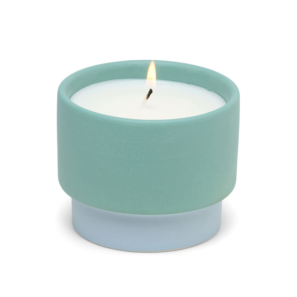 Colour block Candle Green