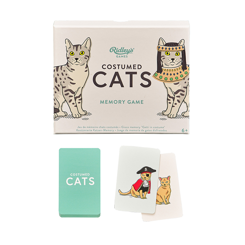 Costume Cats Memory Game