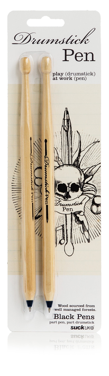 DRUMSTICK PEN BLACK INK