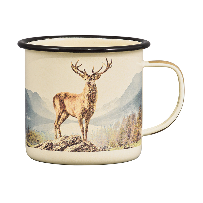 Enamel Mug Deer