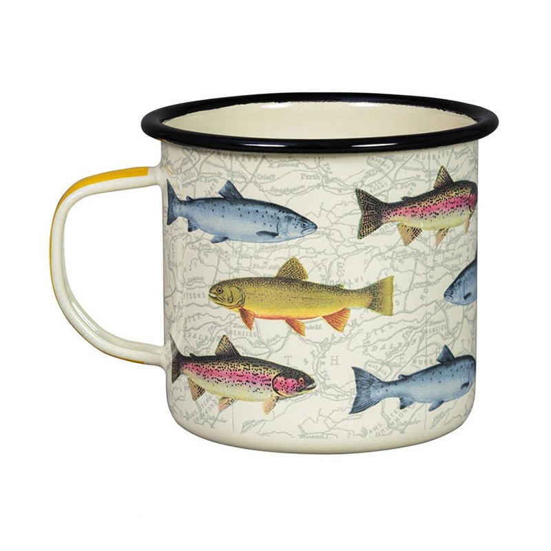 Enamel Mug Fish