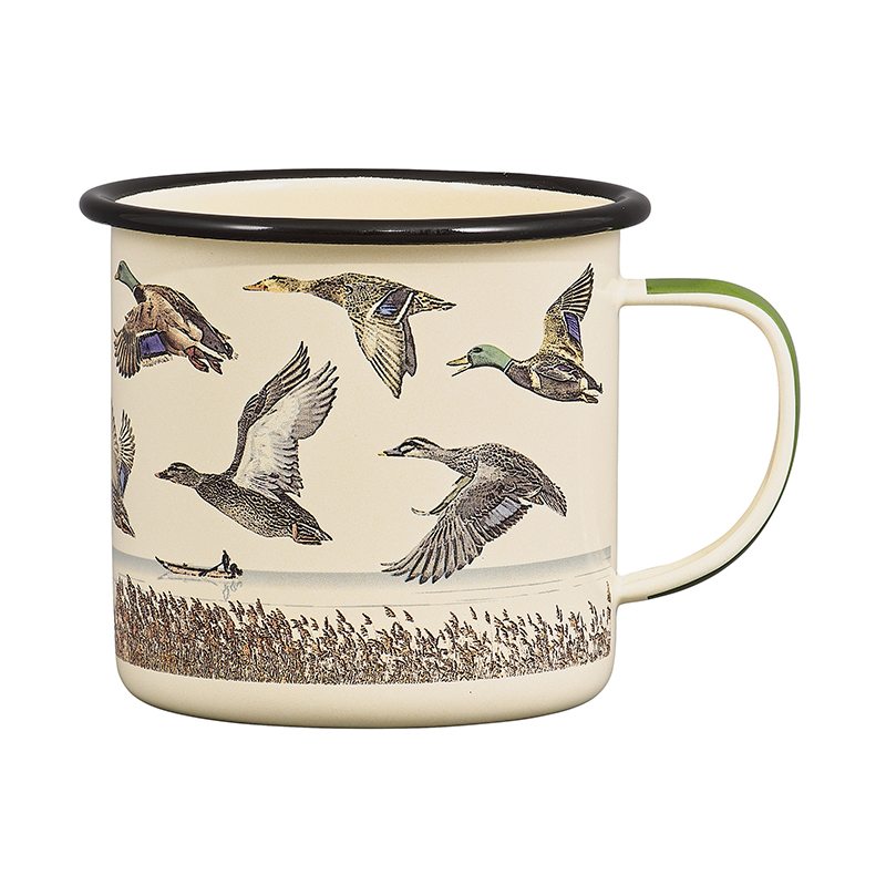 Enamel Mug Lake & Ducks