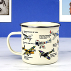 Enamel Mug Planes