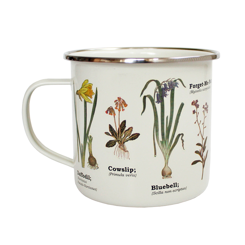 Enamel Mug Wild Flowers