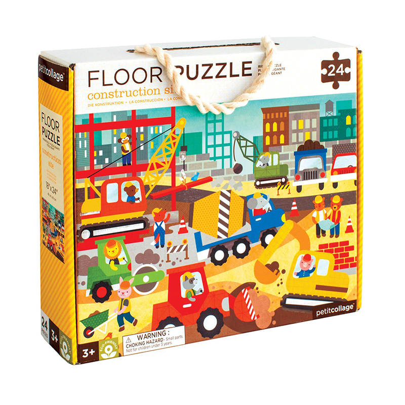 Floor Puzzle Construction Site