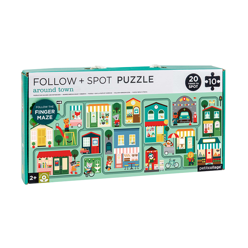 Follow Puzzle Town