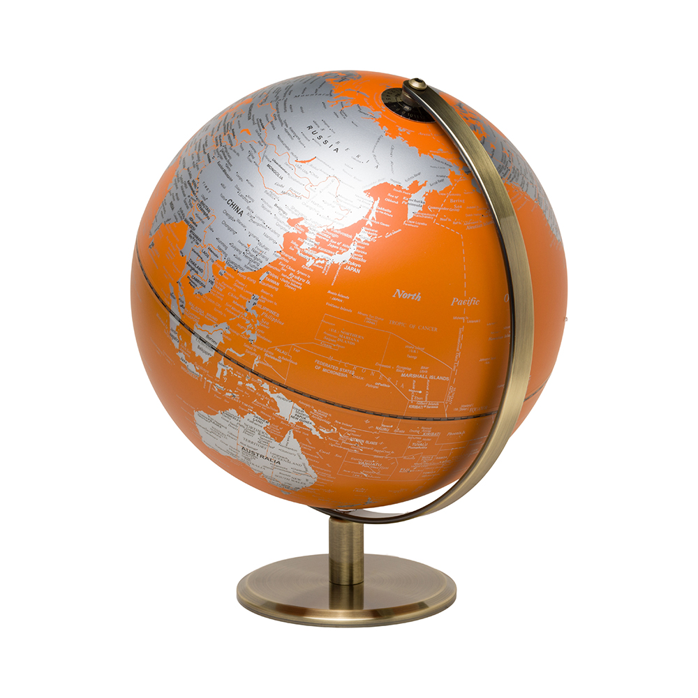 Globe Light Orange 25cm