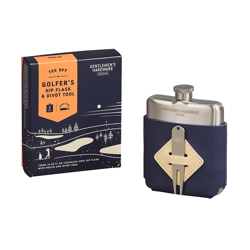 Golfer's hip flask