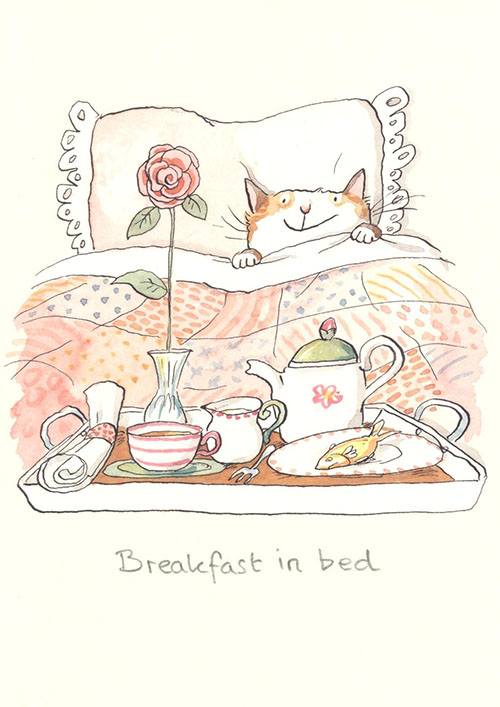 Greeting Card, Breakfast in