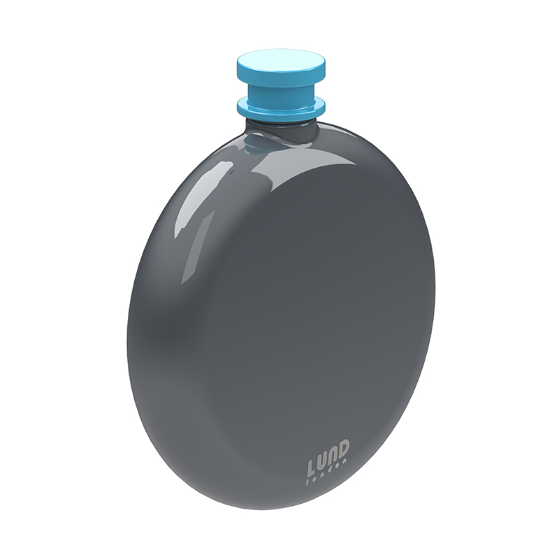 Hip Flask Skittle Dark Grey