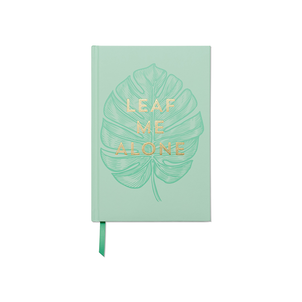 Skrivbok Leaf Me Alone