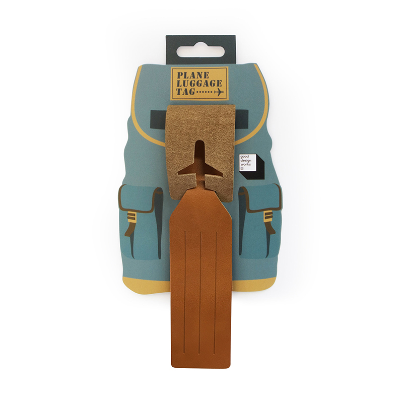 Leather Luggage Tag