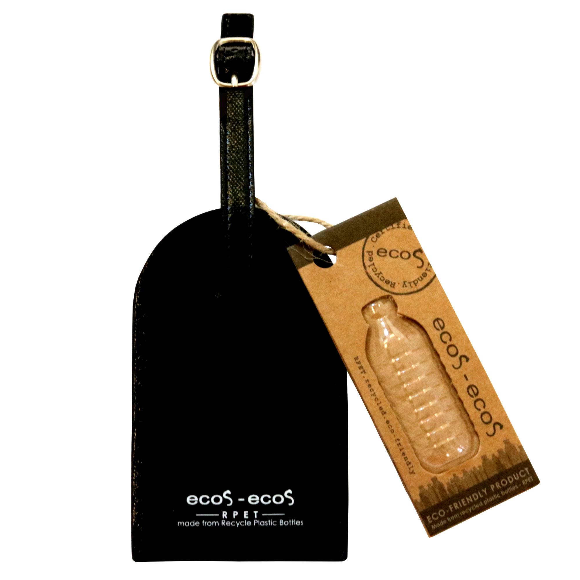 Bagagelapp Ecos-Ecos Svart