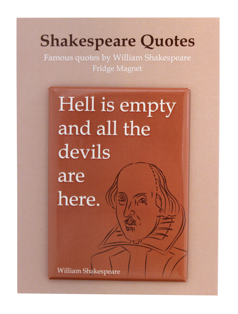 MAGNET SHAKESPEARE HELL IS