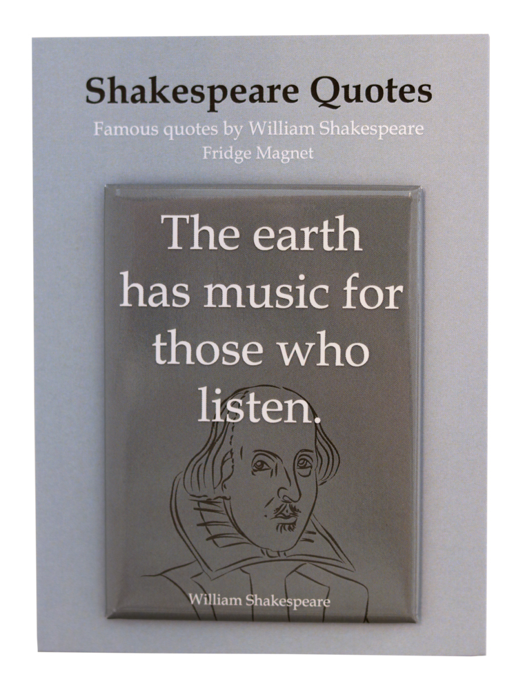 MAGNET SHAKESPEARE THE EARTH