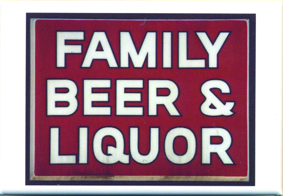Magnet/Signspot.Family beer...