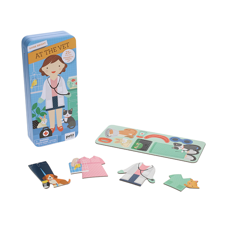 Mini Magnetic Dress-Up Vet