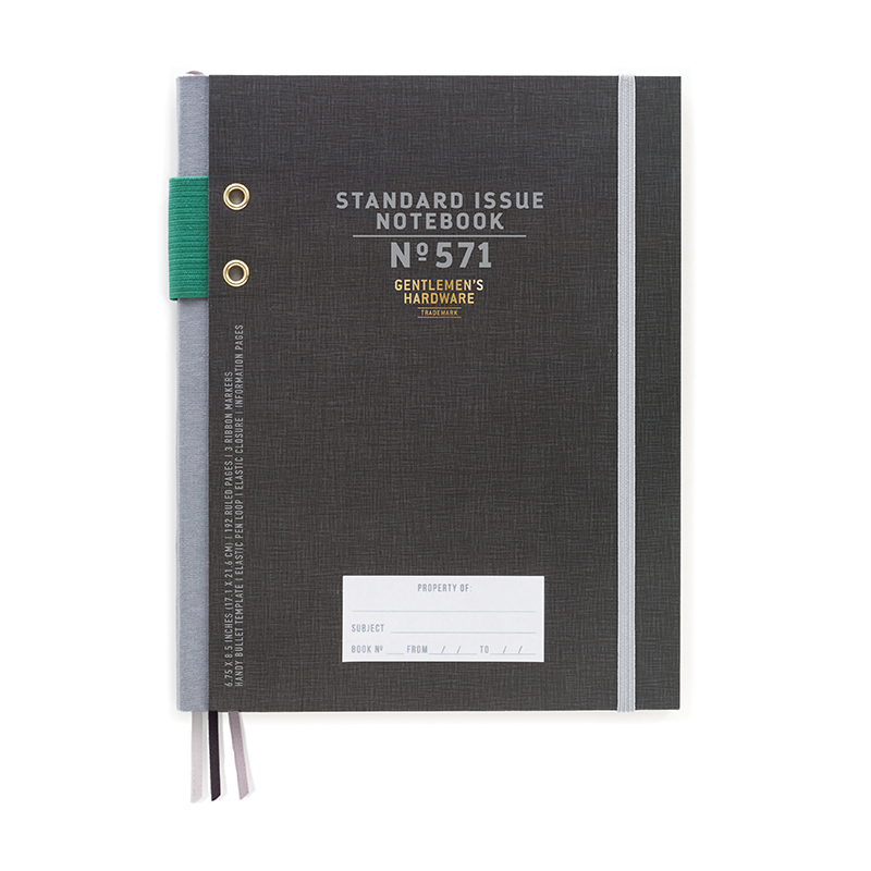 Notebook Black Standard Issue
