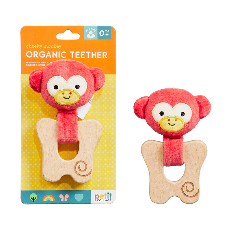 Organic Teether Monkey