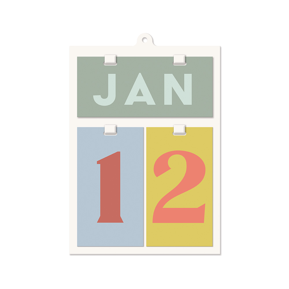 Väggkalender Evigt & Året Runt