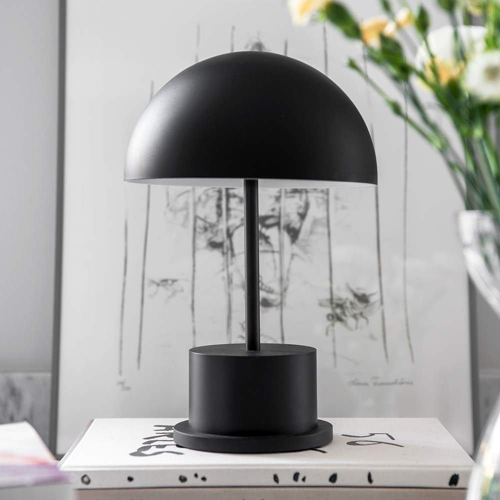 Bärbar Lampa Riviera, Svart