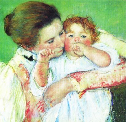 Postcard Cassatt 135x135mm