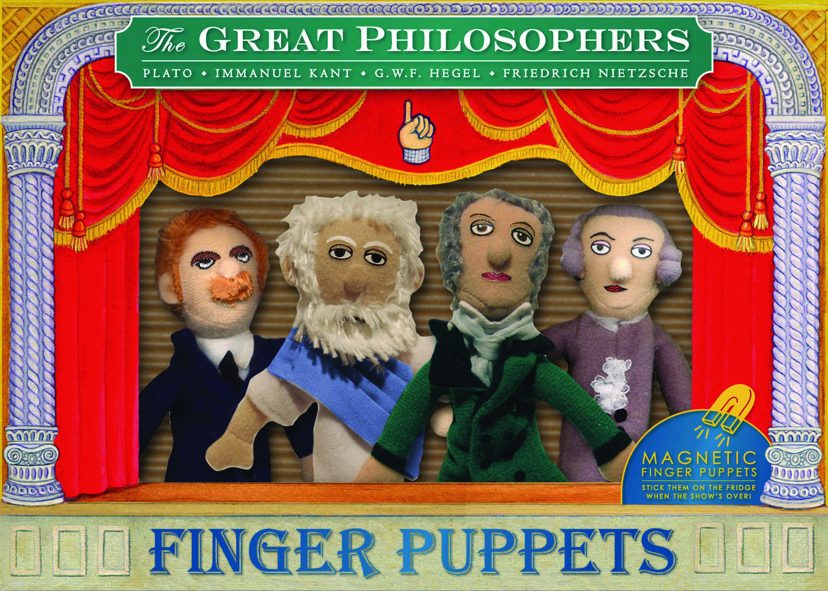 Puppet set Great philosophers