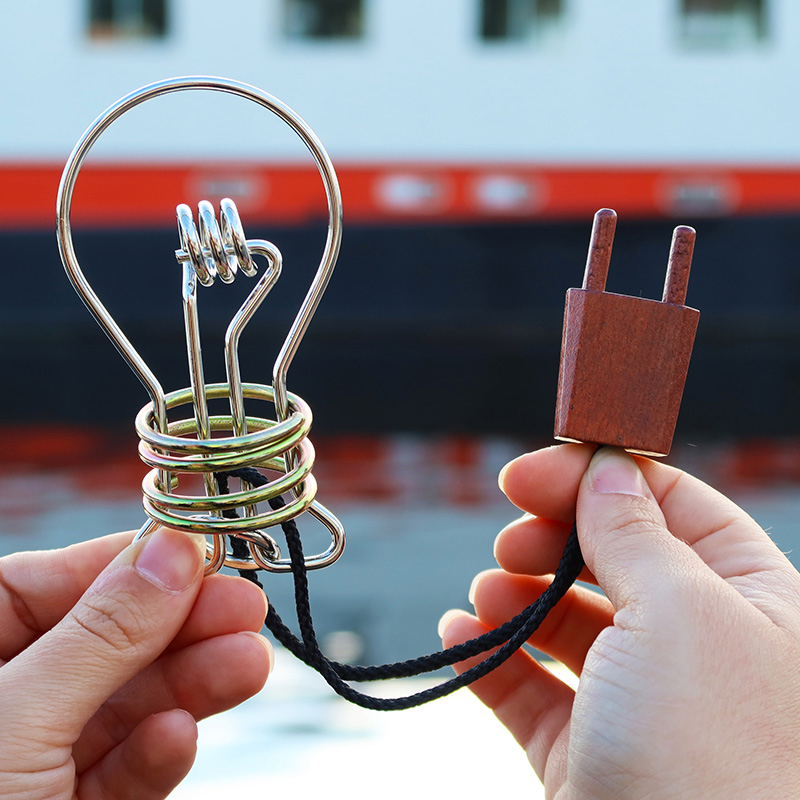 *SALE  Pussel Metal Light Bulb