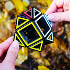 REA Pussel Hollow Skewb Cube